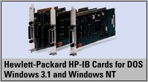82341B High-performance HP-IB Card for Windows