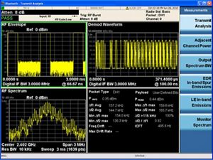 W9081A Bluetooth® Measurement Application for CXA