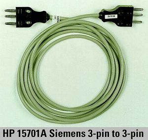 15701A Siemens 3-pin to 3-pin
