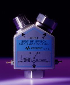 8761B 同軸スイッチ、DC～18 GHz、SPDT、24～30 V