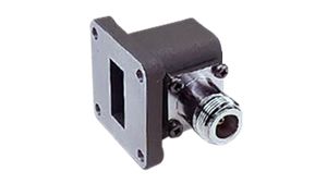 X281A Waveguide to Type-N (f) Adapter, X-Band, 12.4 GHz