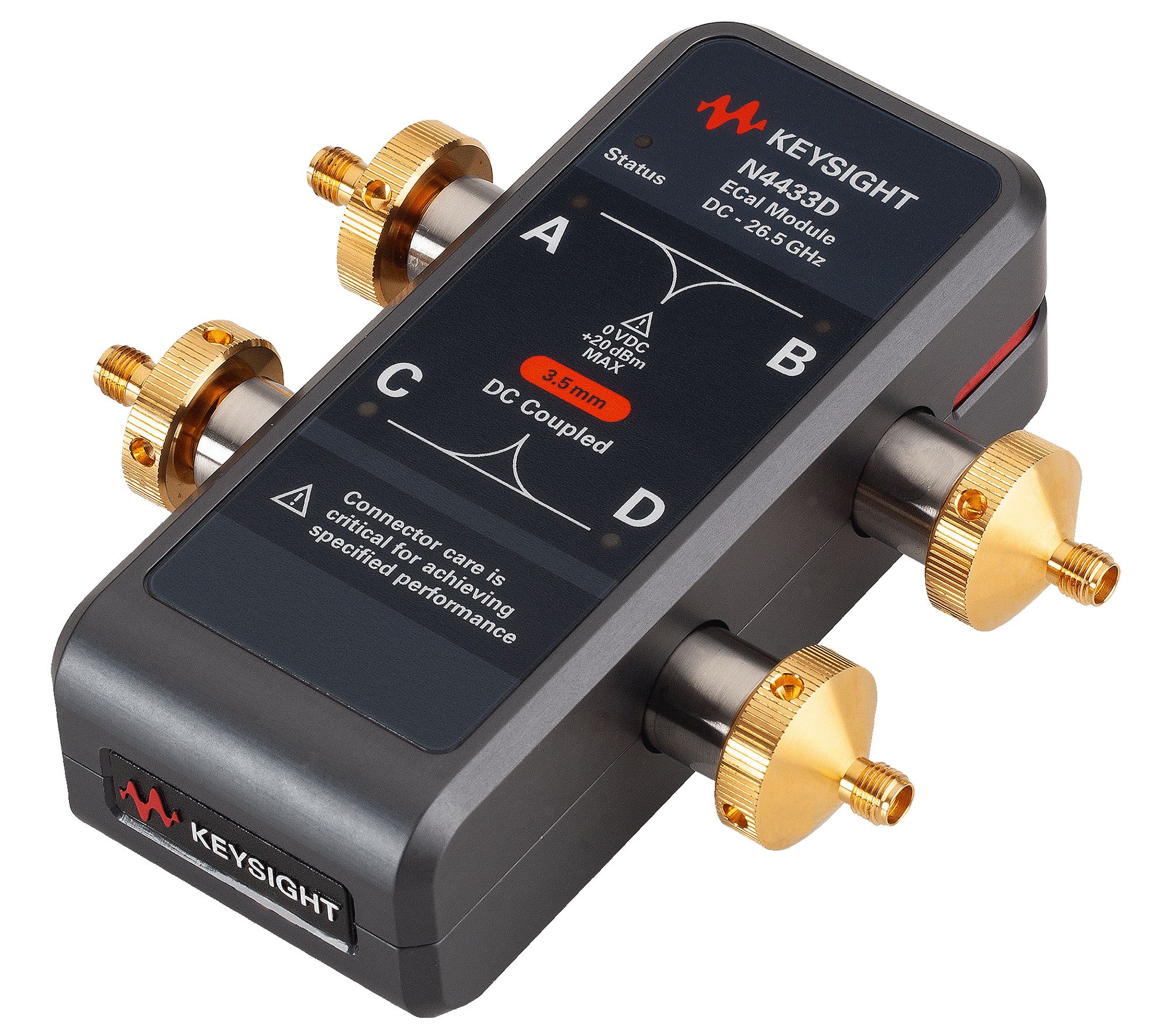 RF Electronic Calibration Module (ECal) / 4-Port Keysight Premium Used N4433D - Stock Image 6