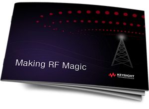 An image about the eBook "making RF magic", that includes Spectrum analyzer (signal analyzer), RF spectrum analyzer, frequency analyzer 