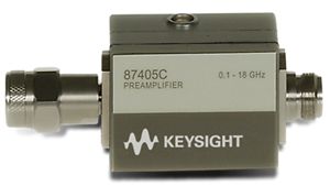 87405C Preamplifier, 100 MHz to 18 GHz