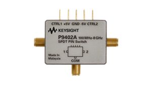 P9402A PIN 半導体スイッチ、100 MHz～8 GHz、SPDT