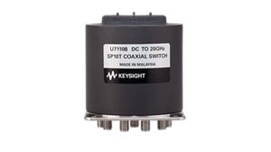 U7110B 多埠機電式切換器，直流至 20 GHz，SP10T
