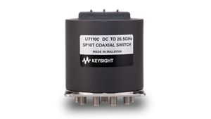 U7110C 多端口机电同轴开关，直流至 26.5 GHz，SP10T
