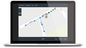 AV1025AS WaveBee Creator Software – V2X Test Scenario Editor