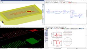 W3706B ADS Core, EM Design Core, Layout, QuantumPro, Quantum Ckt Sim