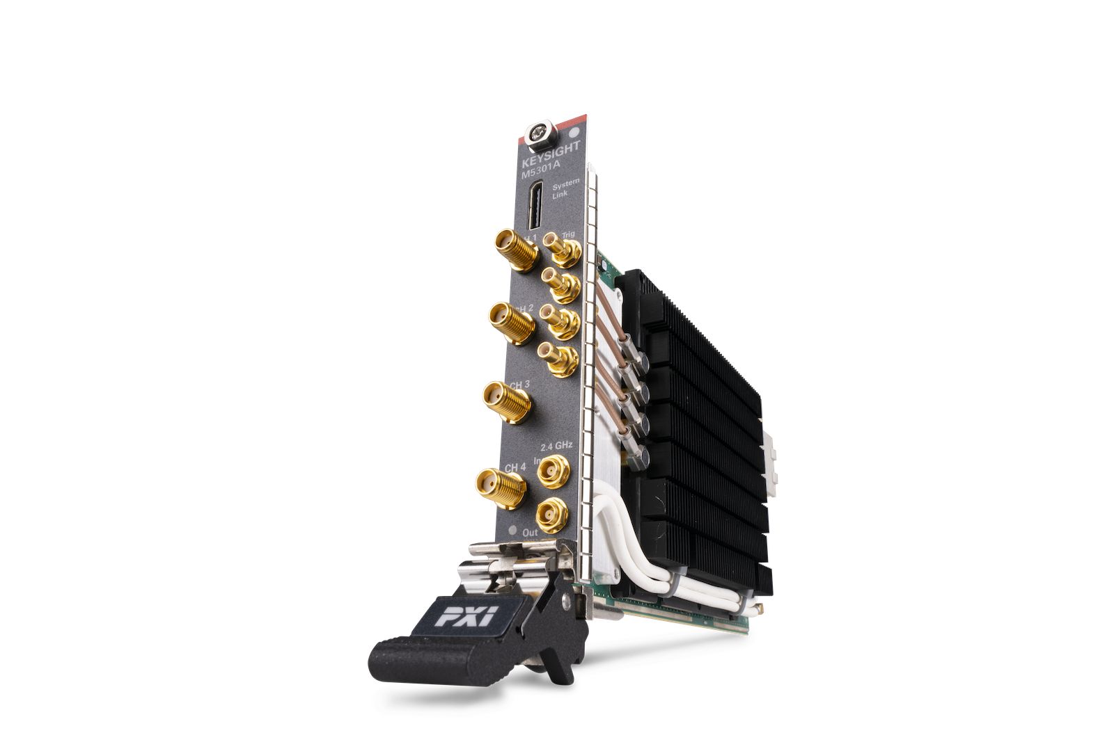 PXIe Precision AWG / 400 MHz / 4 Channels / 14-Bit Keysight Premium Used M5301A - Stock Image 1