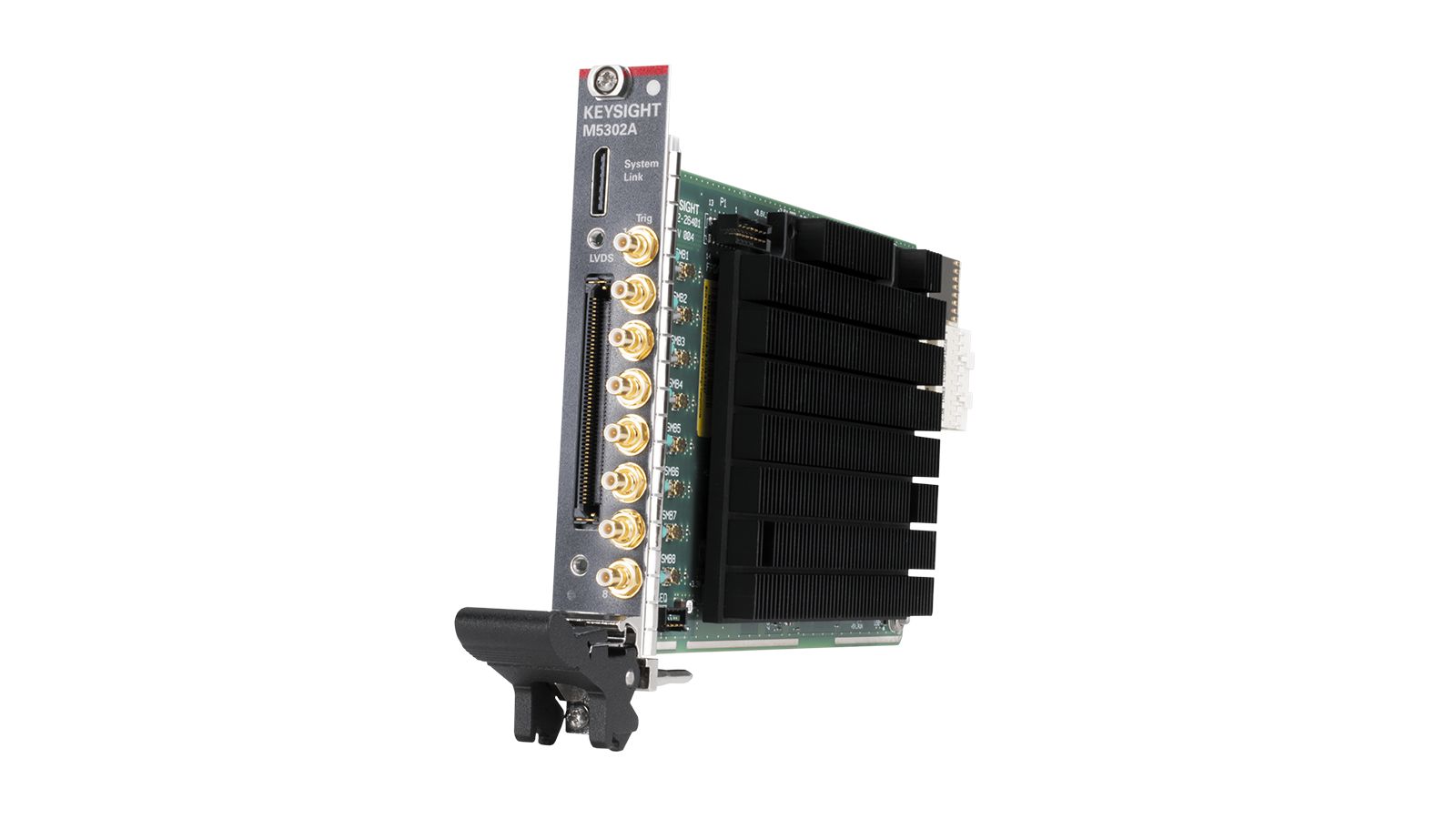 PXIe Digital IO Module / 28 LVDS Channels / 8 Trigger Channels Keysight Premium Used M5302A - Stock Image 1