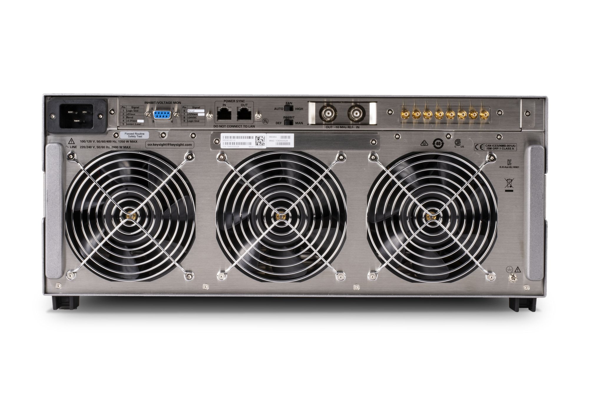 PXIe Chassis / High Power / 18 Slots / 24 GB/s Keysight Premium Used M9046A - Stock Image 5