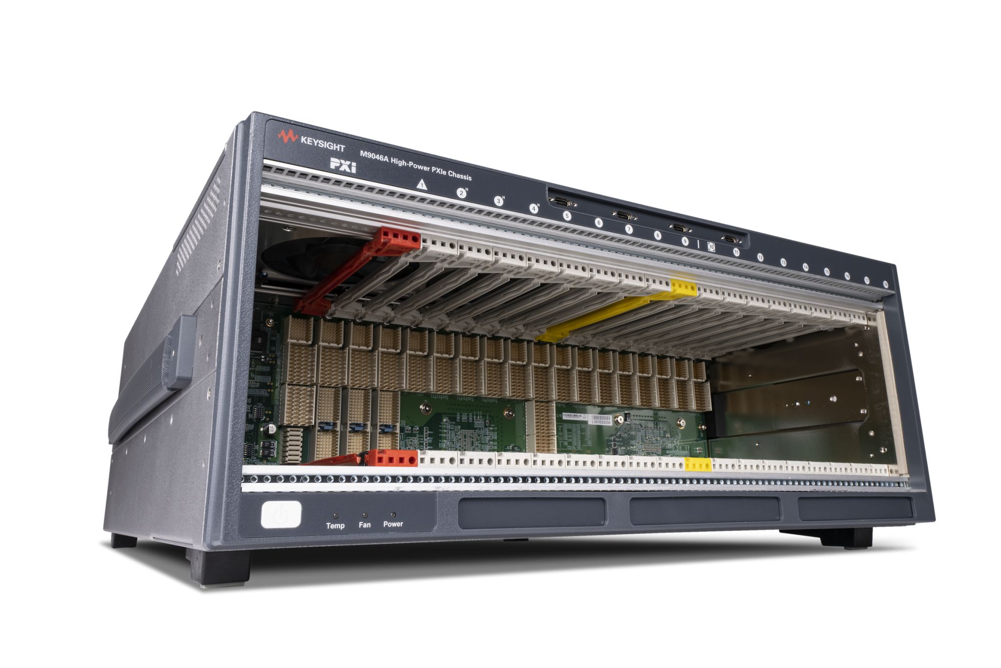 PXIe Chassis / High Power / 18 Slots / 24 GB/s Keysight Premium Used M9046A - Stock Image 7