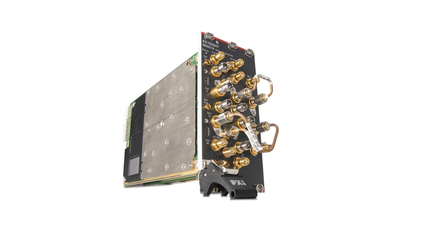 PXIe vector network analyzer, 10 MHz to 44 GHz Keysight Premium Used M9837A-271 - Stock Image 1
