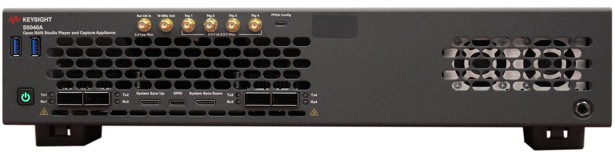 Open RAN Studio Player and Capture Appliance Keysight Premium Used S5040A - Stock Image 3
