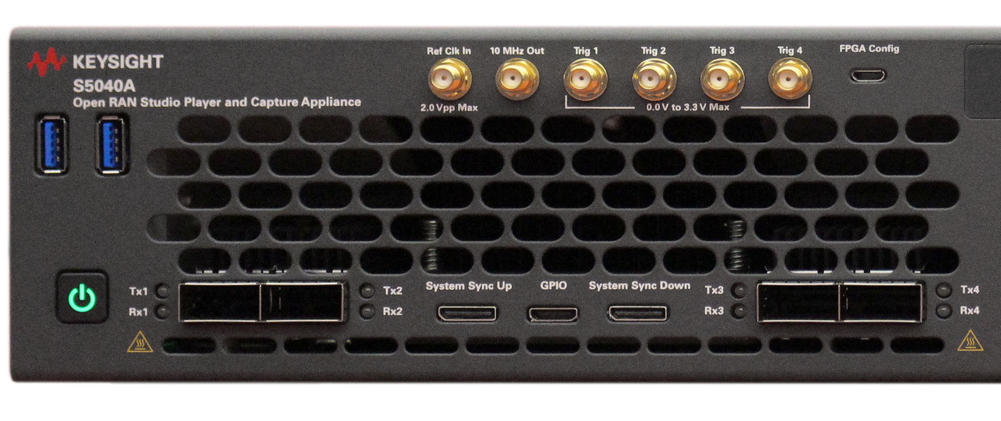 Open RAN Studio Player and Capture Appliance Keysight Premium Used S5040A - Stock Image 4