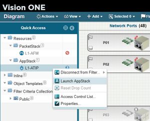Screenshot of AppStack dashboard