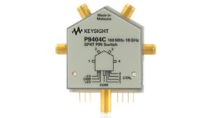 P9404C PIN Solid State Switch, 100 MHz to 18 GHz, SP4T