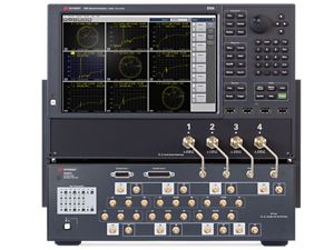 E5080 ENA network analyzer with E5092A Configurable Multiport Test Set