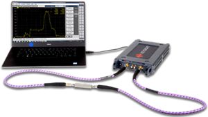S97010A Time Domain Analysis software on Keysight Streamline Series USB Vector Network Analyzer
