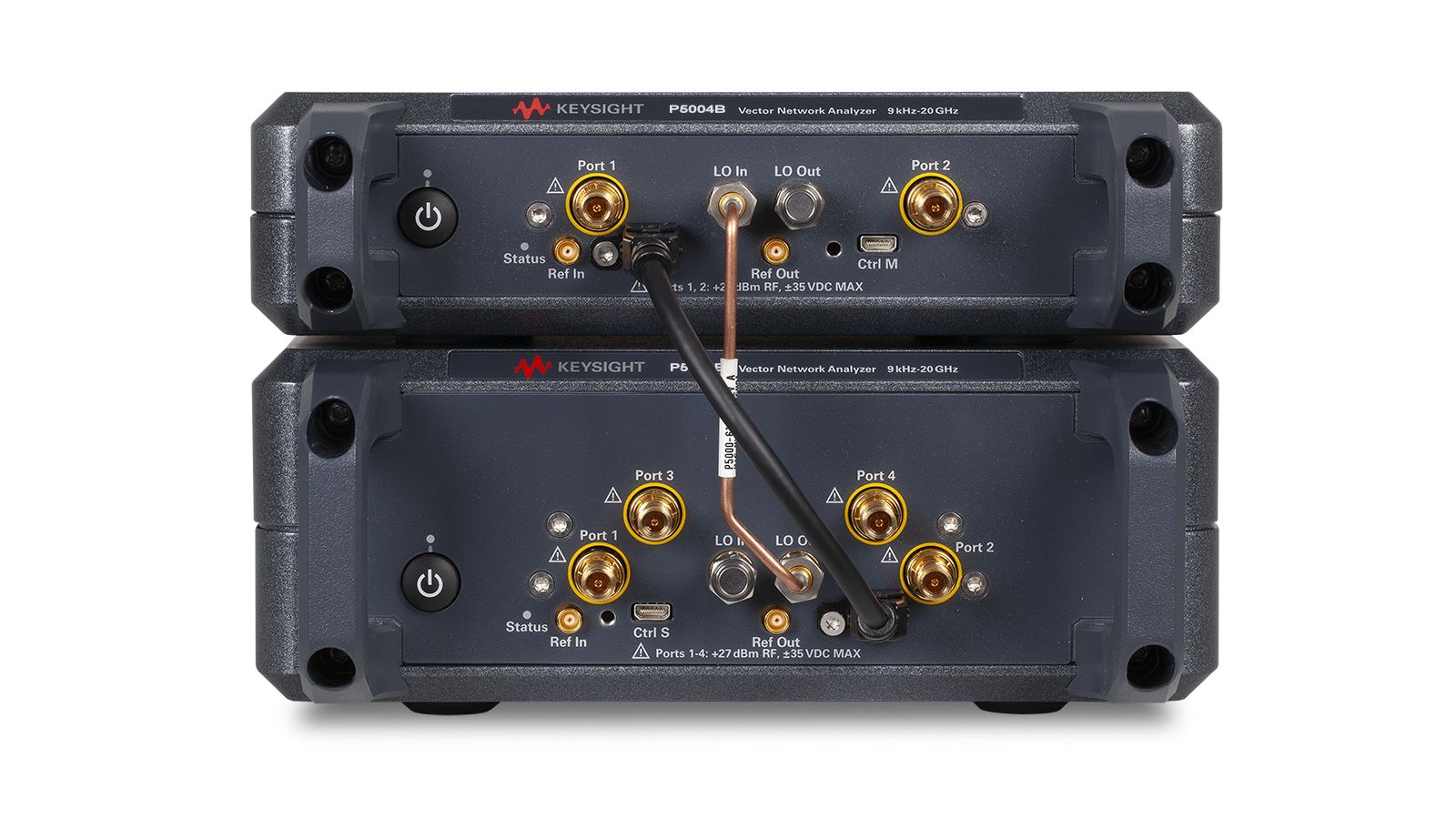 Vector Network Analyzer / 9 kHz to 20 GHz / 2-port / Thunderbolt 3 Interface Keysight Premium Used P5004B - Stock Image 8