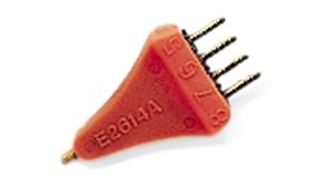 用于 TQFP 和 PQFP 的 E2614A 0.5 mm 楔形探头适配器，8 信号