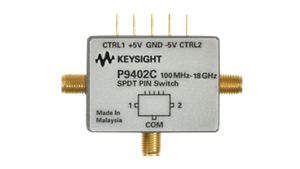 P9402C PIN 半導体スイッチ、100 MHz～18 GHz、SPDT