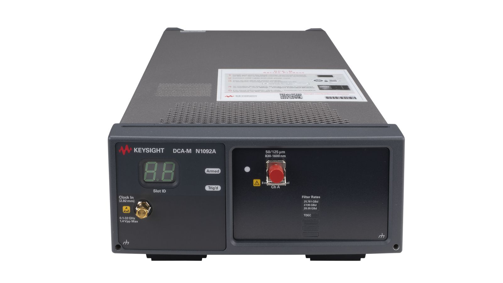 40 GHz Amplified Keysight Premium Used N1092A-40A - Stock Image 2