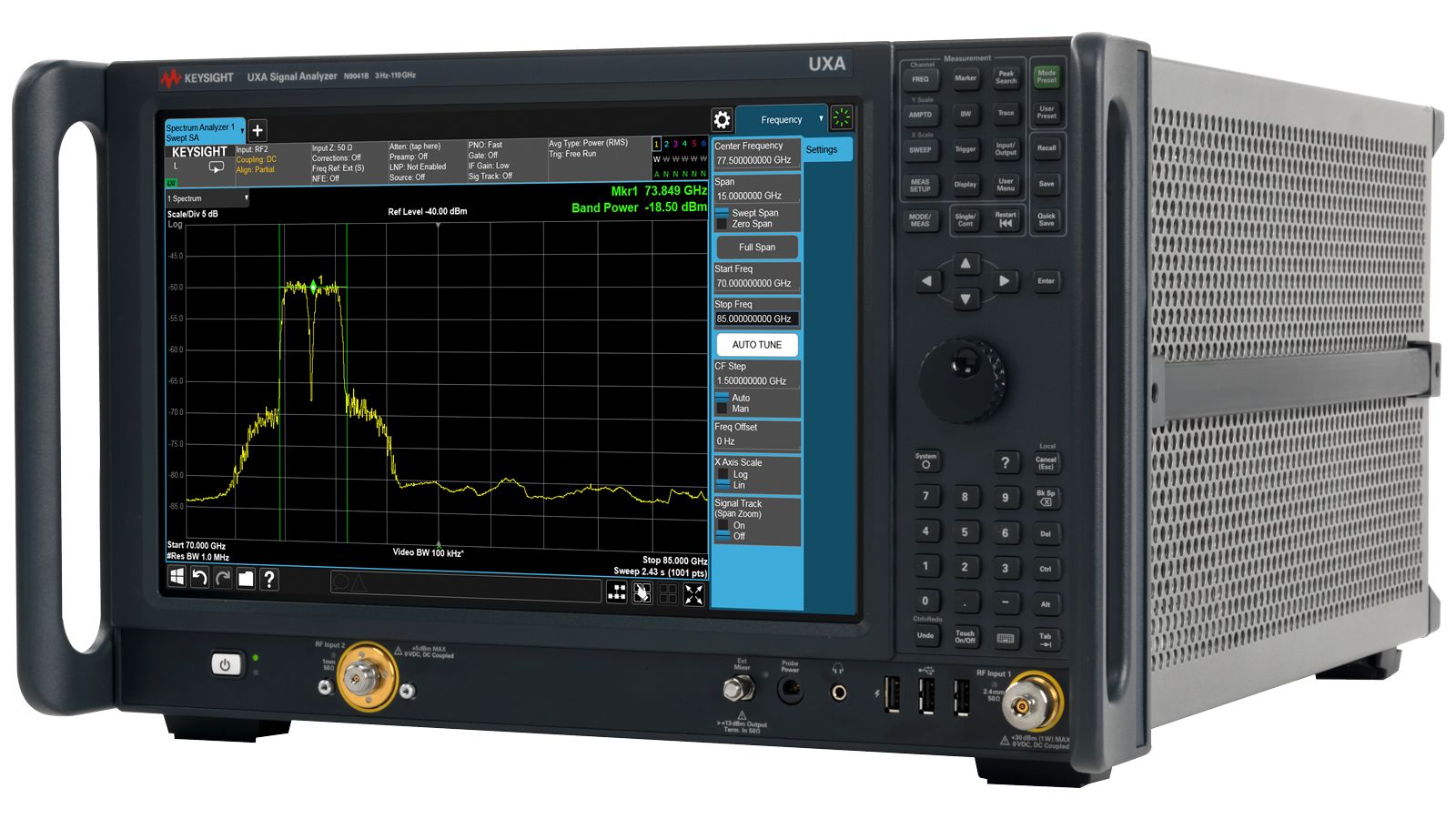 2 Hz to 90 GHz Keysight Premium Used N9041B-590 - Stock Image 3