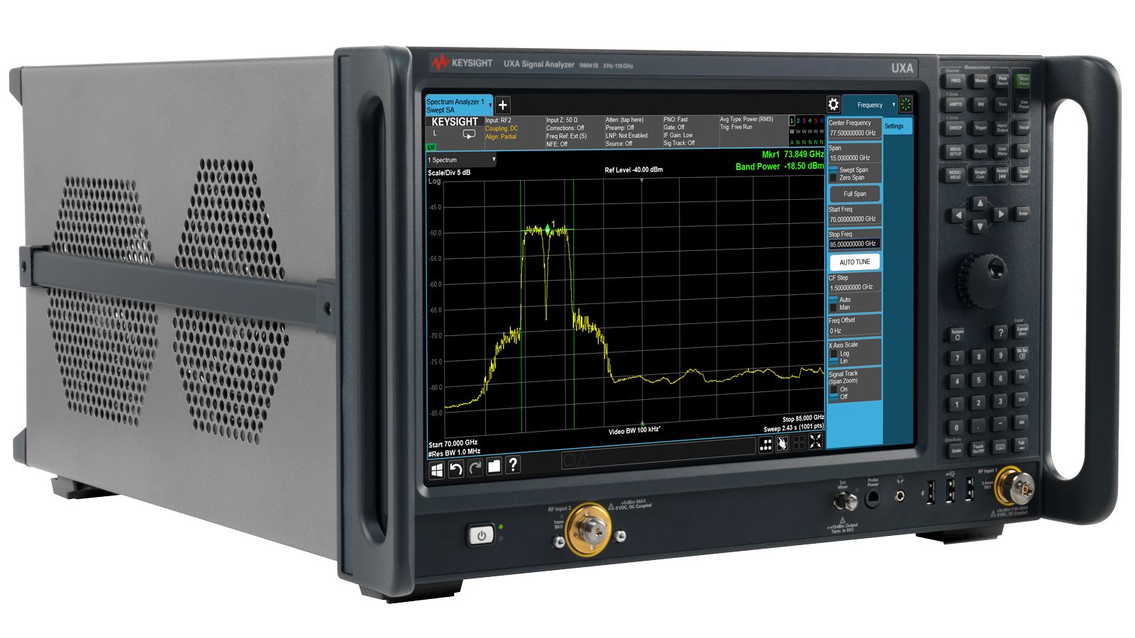 2 Hz to 90 GHz Keysight Premium Used N9041B-590 - Stock Image 1