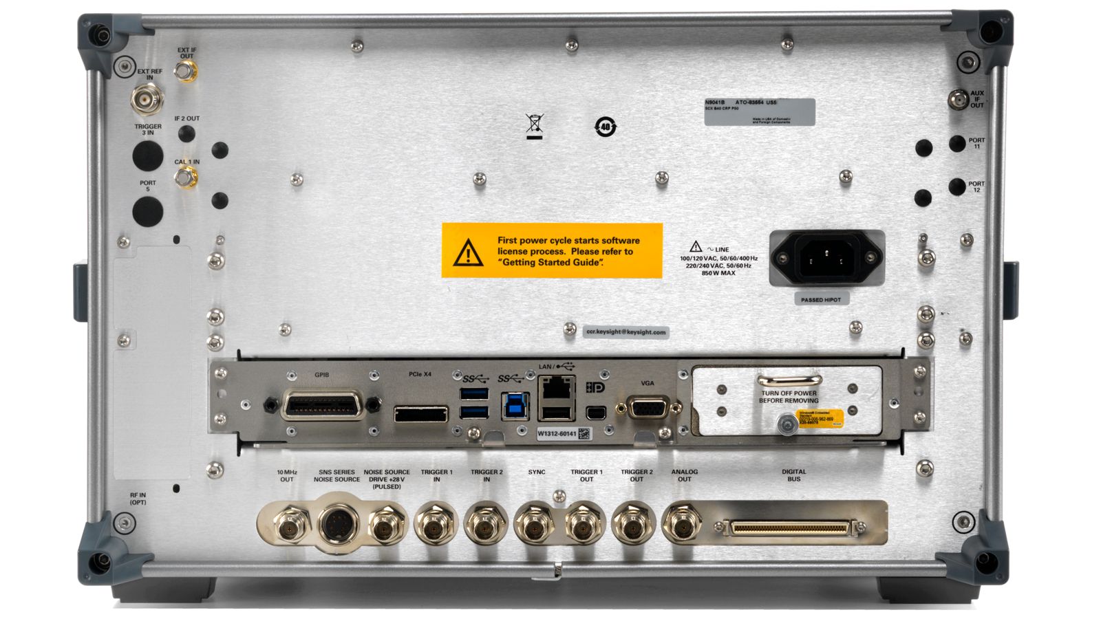 2 Hz to 90 GHz Keysight Premium Used N9041B-590 - Stock Image 4