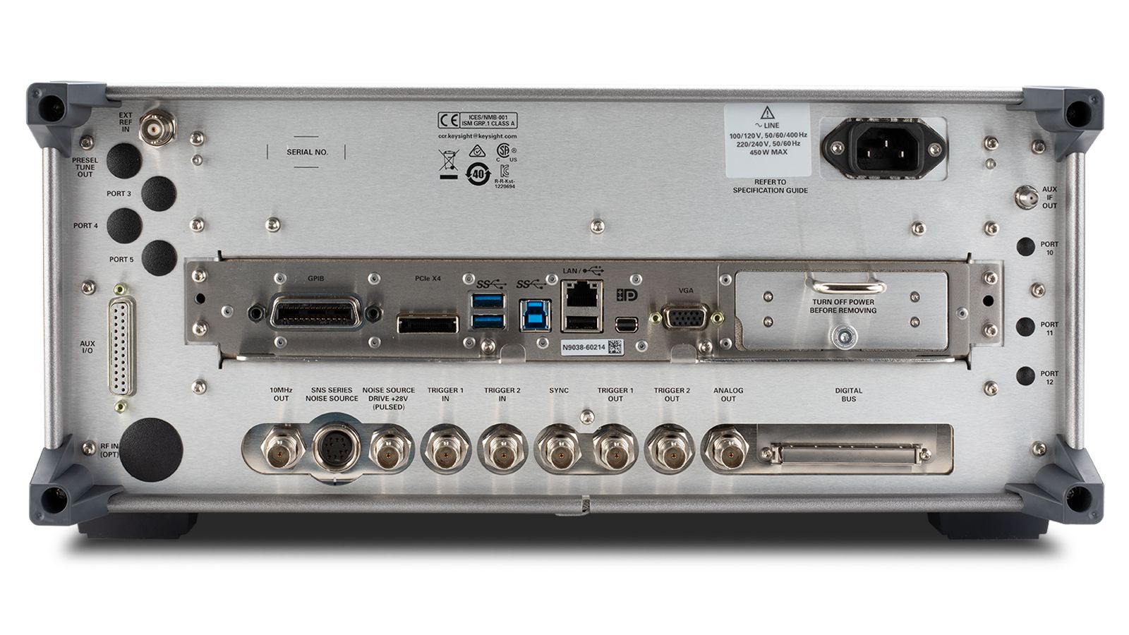 3 Hz to 44 GHz Keysight Premium Used N9038B-544 - Stock Image 4