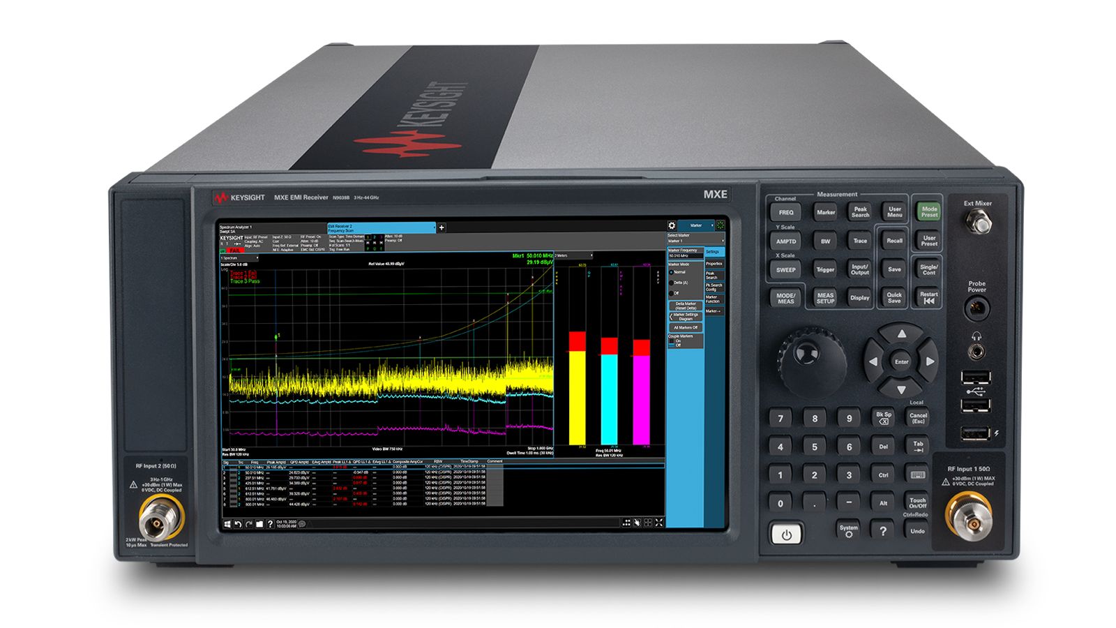 3 Hz to 44 GHz Keysight Premium Used N9038B-544 - Stock Image 2