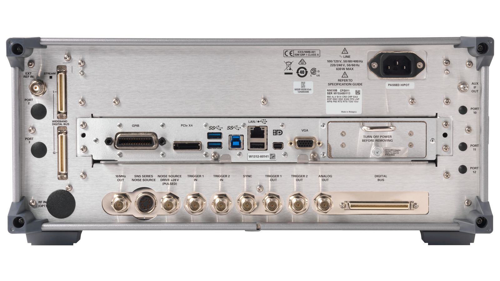 2 Hz to 13.6 GHz Keysight Premium Used N9030B-513 - Stock Image 4