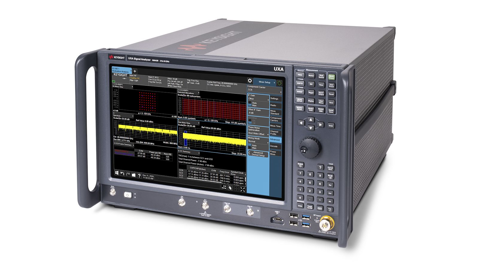 2 Hz to 50 GHz Keysight Premium Used N9042B-550 - Stock Image 3