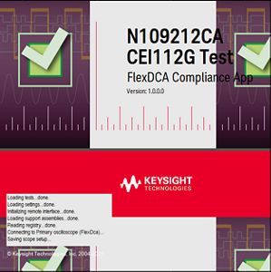 N109212CA 전기 TX 테스트 소프트웨어(OIF-CEI-112G용)