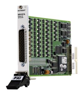 M9187A PXI 数字 IO，0.3 V 至 50 V