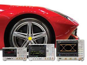 oscilloscope for automotive serial buses